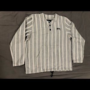 Stussy V Poncho Pullover Shirt